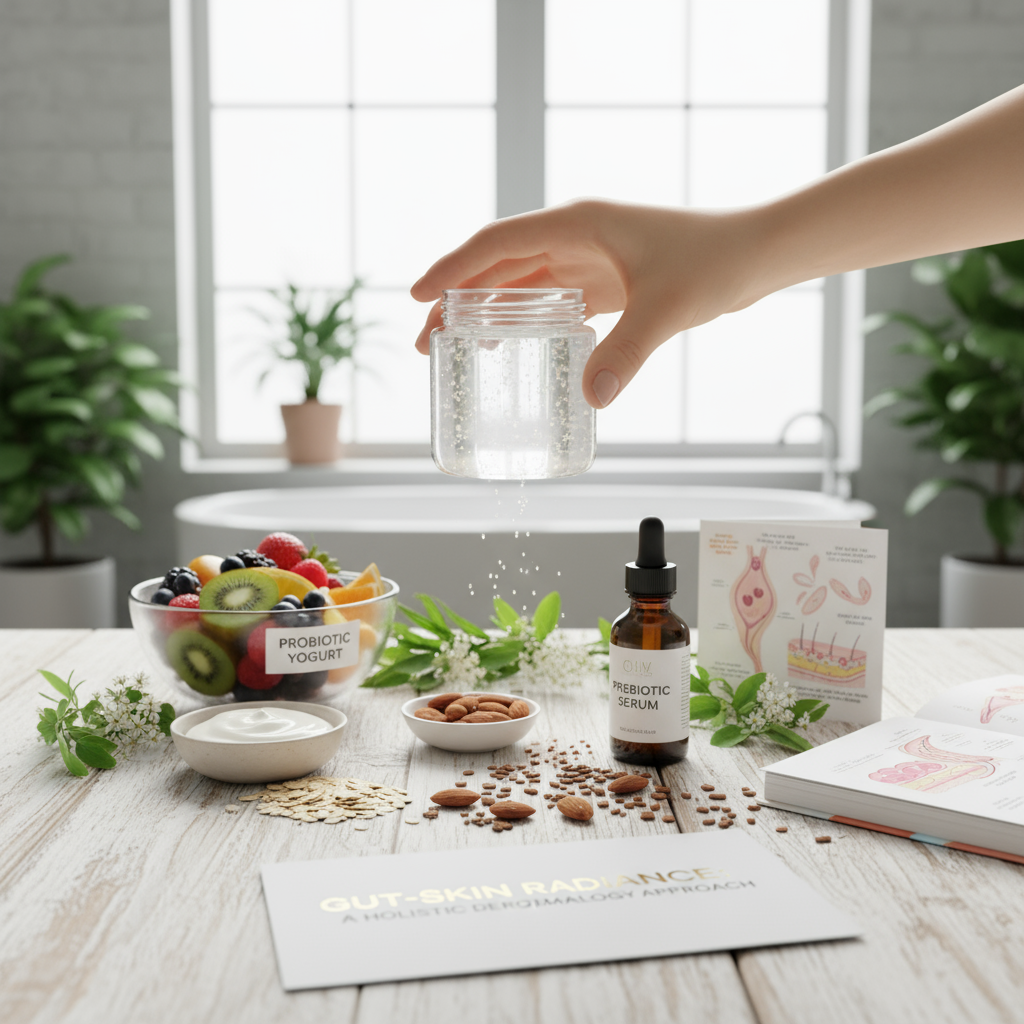 Exploring the Link Between Gut Health and Skin Radiance: A Holistic Approach to Dermatology