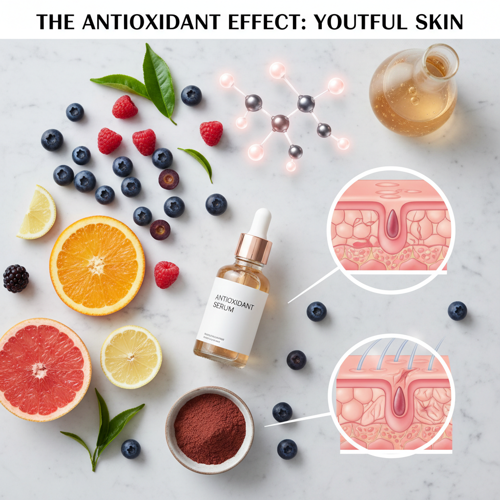 Antioxidants and Skin Health: Unlock Anti-Aging Skincare Secrets